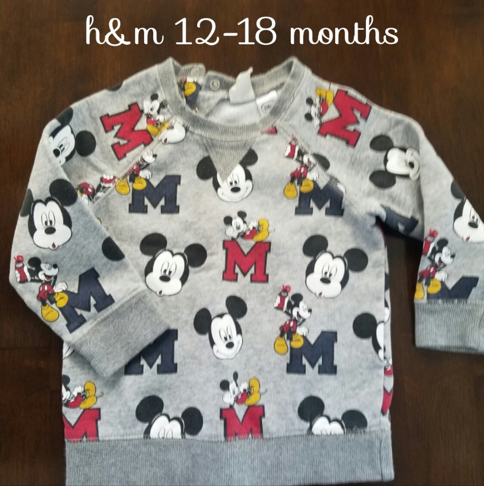 H & M Mickey Mouse sweater